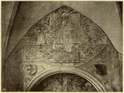 Kunstdenkmäler KN 1887 S176 Konstanz Münster Wandgemälde Margarethenkapelle