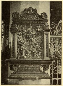 Kunstdenkmäler KN 1887 S320 Radolfzell Kirche Bronceepitaph des Wolff von Honburg