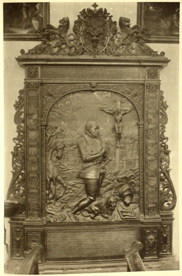 Kunstdenkmäler KN 1887 S396b Messkirch Epitaph Wilhelm von Zimmern