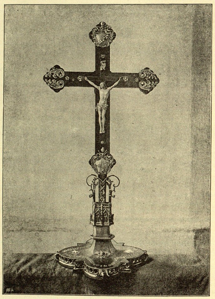 Kunstdenkmäler KN 1887 S578 Salem Crucifix vom Hochaltar
