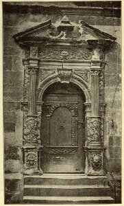 Kunstdenkmäler KN 1887 S634 Überlingen Portal an der alten Stadtkanzlei
