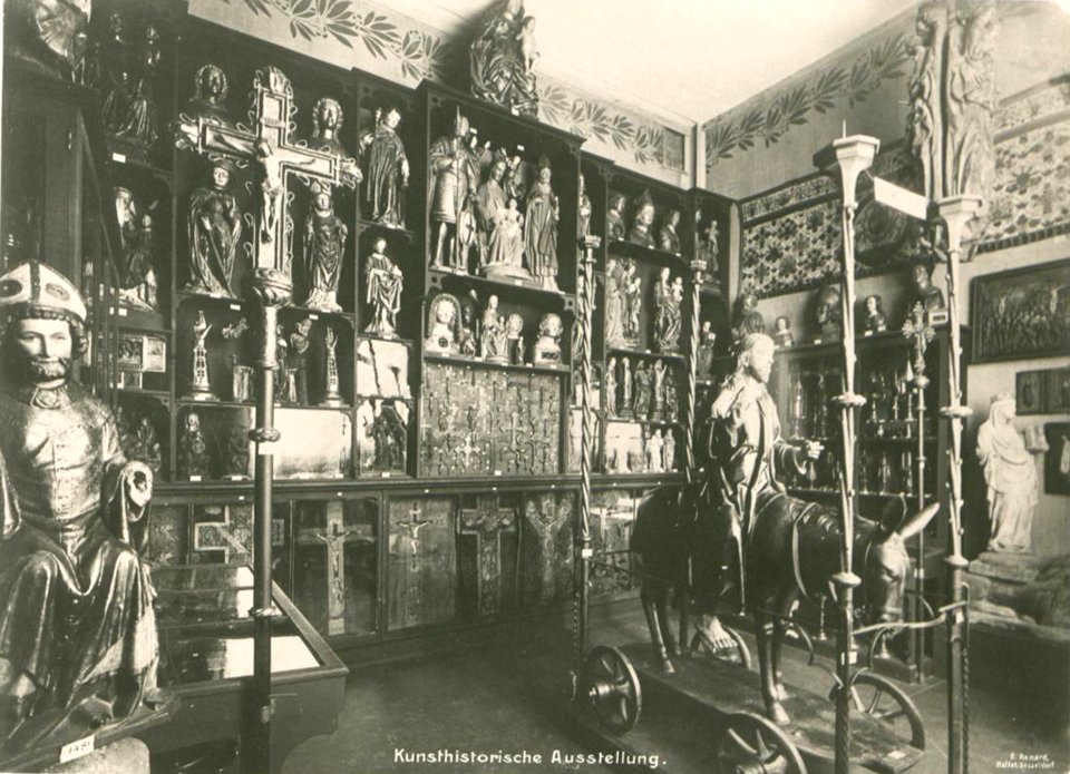 Kunstpalast, Räume Kunsthistorische Ausstellung 0, Foto Otto Renard, 1902