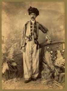 Kurdish chief, full-length portrait, standing, facing front LCCN2003677090