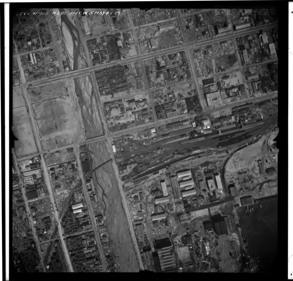 Kure Line and Niko river 1947