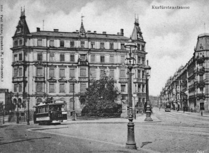 Kurfürstenplatz bella época Dresde photo