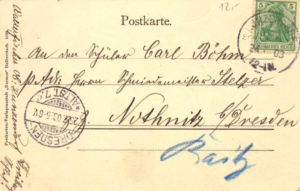 Kunzendorf, Schlesien - Schloss Fürstenstein (back) (Zeno Ansichtskarten)