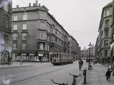 KS tram line 3 on Nordre Frihavnsgade 01