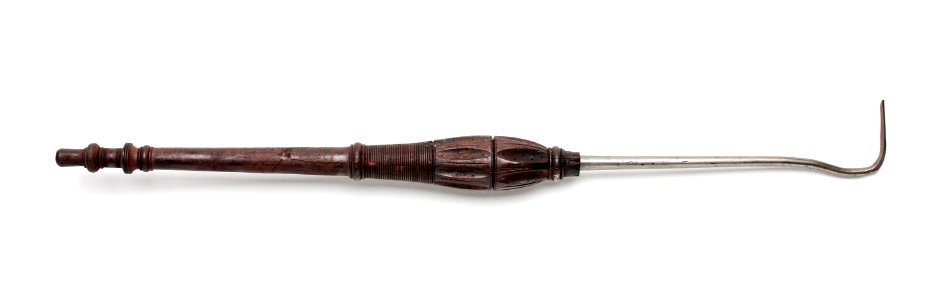 Krycka med skaft av mahogny - Skoklosters slott - 105868