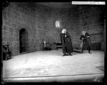 Kung Kristian II, Dramatiska teatern 1899. Föreställningsbild - SMV - DrT110