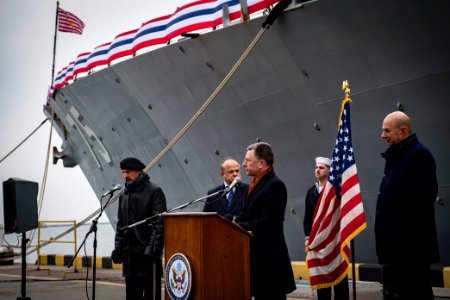 Kurt Volker speaks in Odesa, Ukraine, Feb. 26, 2019 - 190226-N-JI086-281 (46493371444)
