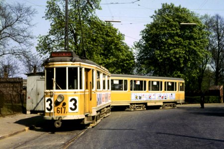 KS tram line 3 at Svanemøllen Remise photo