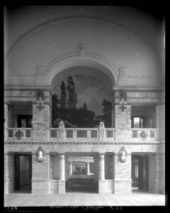 Kungliga Dramatiska teatern, publikfoajén 1908 - SMV - KDT007