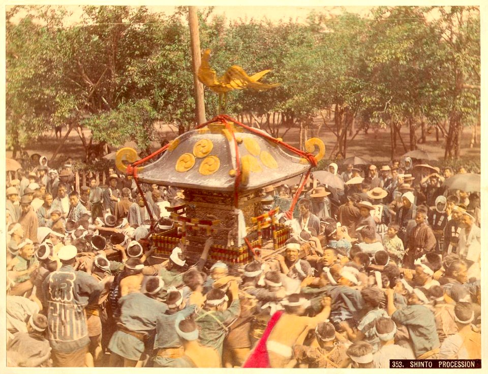 Kusakabe Kimbei - 353 Shinto Procession