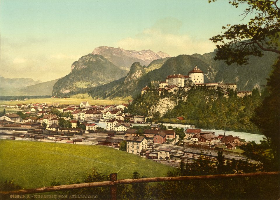 Kufstein-Stadtansicht mit Festung Kufstein-ZI-217309