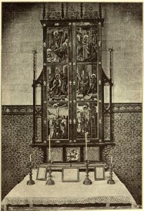 Kunstdenkmäler KN 1887 S343 Mittelzell Seitenaltar