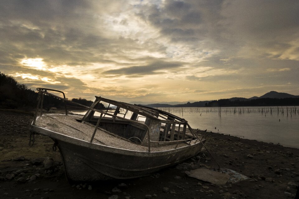 Transport boat marsh