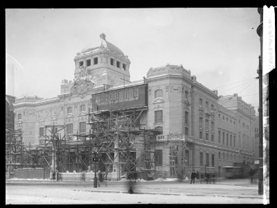 Kungliga Dramatiska teatern under byggnation - SMV - KDT014