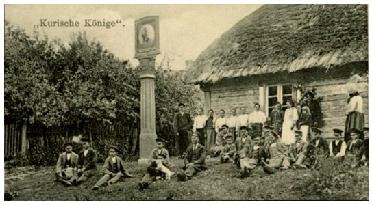 Kurische Könige Postkarte