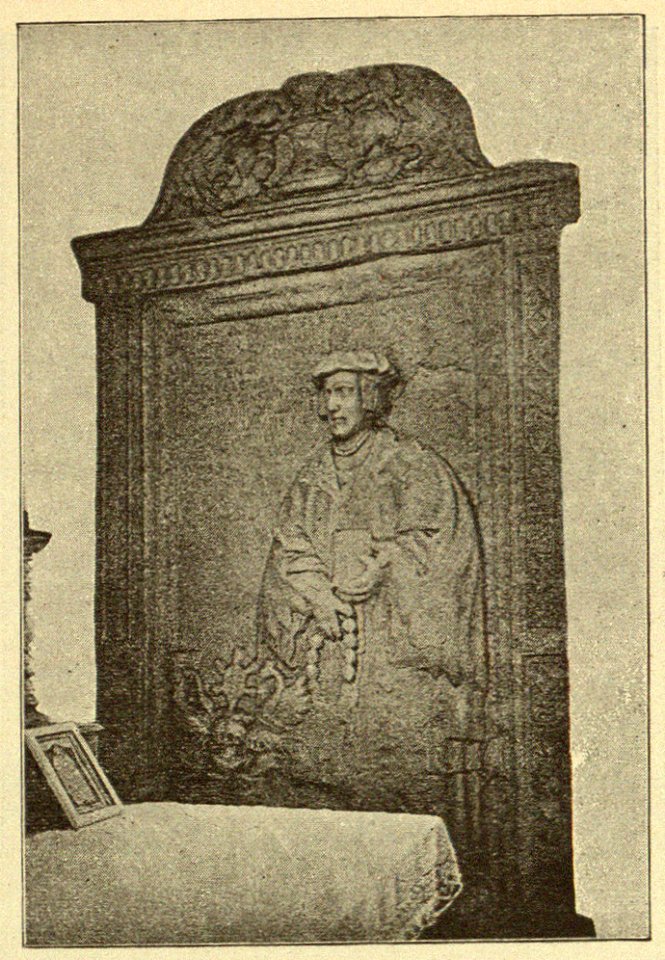 Kunstdenkmäler KN 1887 S023 Engen Grabstein eines Herrn von Lupfen