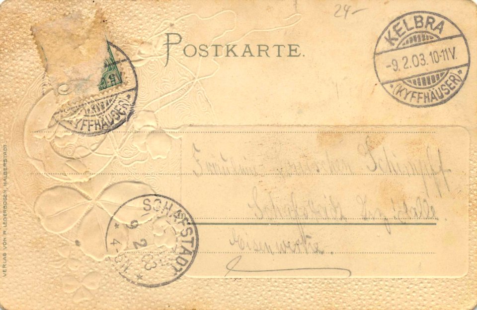 Kyffhäuser, Thüringen - Kaiser-Wilhelm-Denkmal (5) (back) (Zeno Ansichtskarten)