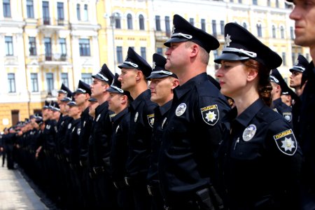 Kyiv Patrol Police Oath Ceremony, July 4, 2015 (18784341234)
