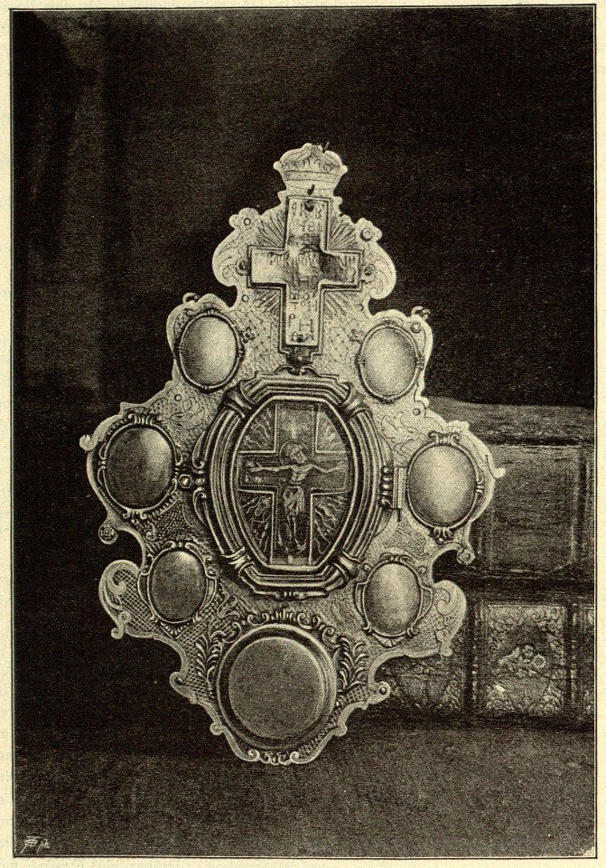Kunstdenkmäler KN 1887 S350 Mittelzell Reliquie vom hl Blut
