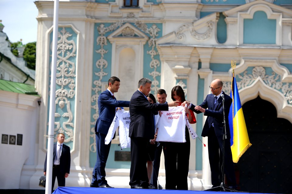 Kyiv Patrol Police Oath Ceremony, July 4, 2015 (19219252420)