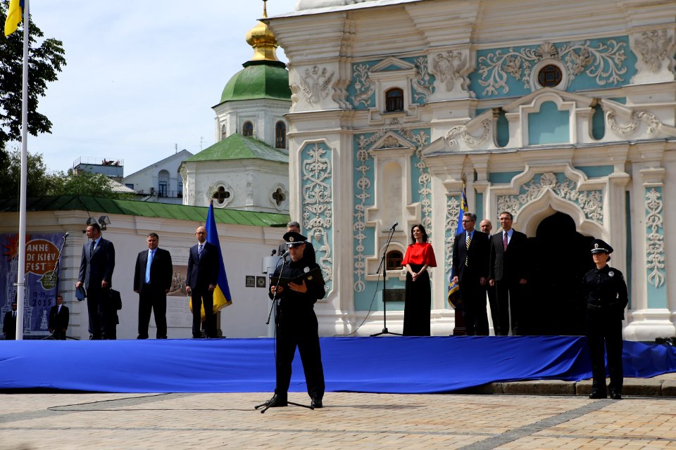 Kyiv Patrol Police Oath Ceremony, July 4, 2015 (19219255320)