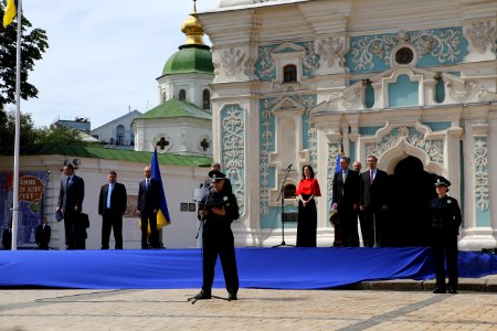 Kyiv Patrol Police Oath Ceremony, July 4, 2015 (19219255320)