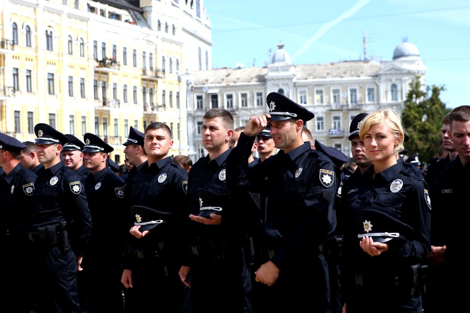 Kyiv Patrol Police Oath Ceremony, July 4, 2015 (19219259810)