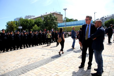 Kyiv Patrol Police Oath Ceremony, July 4, 2015 (19219266468)