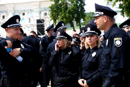 Kyiv Patrol Police Oath Ceremony, July 4, 2015 (19219271488)