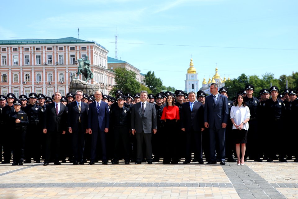 Kyiv Patrol Police Oath Ceremony, July 4, 2015 (19220661119)