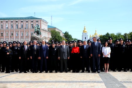Kyiv Patrol Police Oath Ceremony, July 4, 2015 (19220661119)