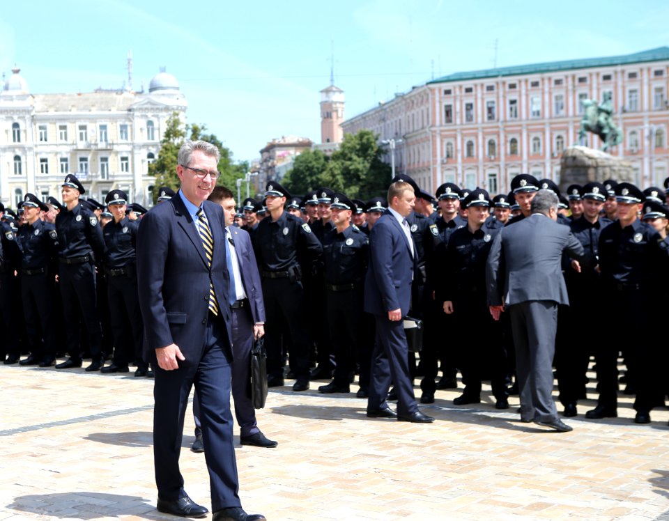 Kyiv Patrol Police Oath Ceremony, July 4, 2015 (19219258660)