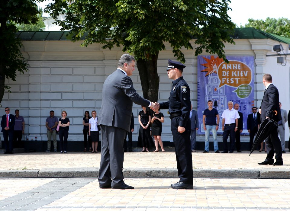 Kyiv Patrol Police Oath Ceremony, July 4, 2015 (19410997731)