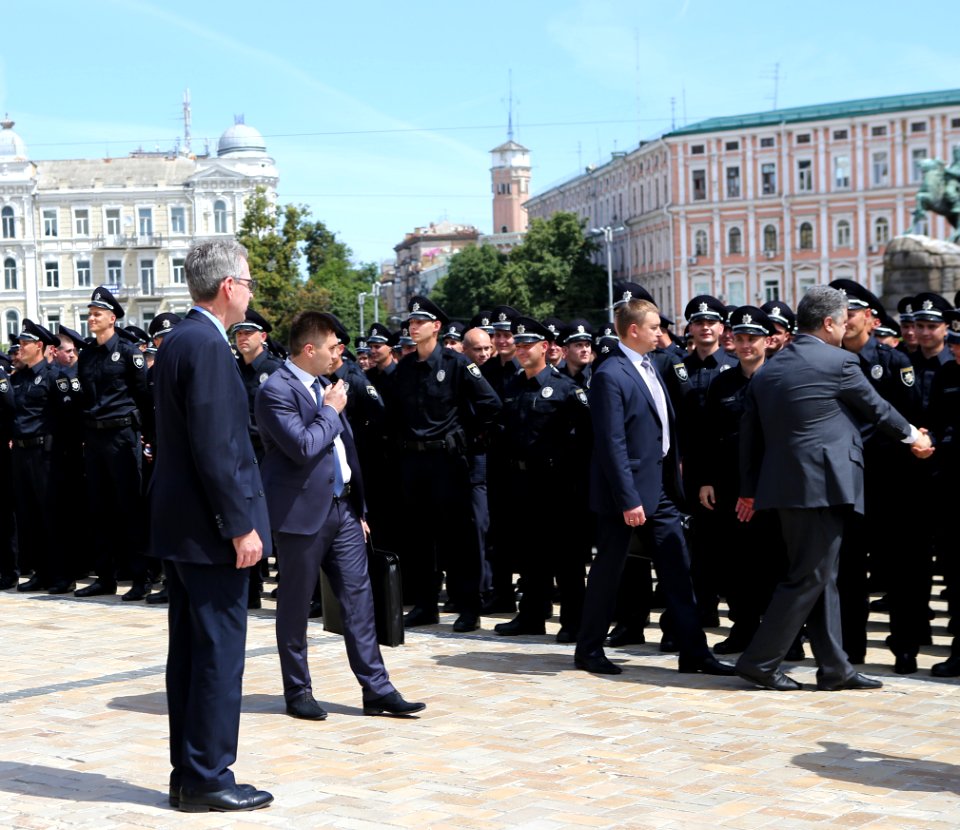 Kyiv Patrol Police Oath Ceremony, July 4, 2015 (19219269218)
