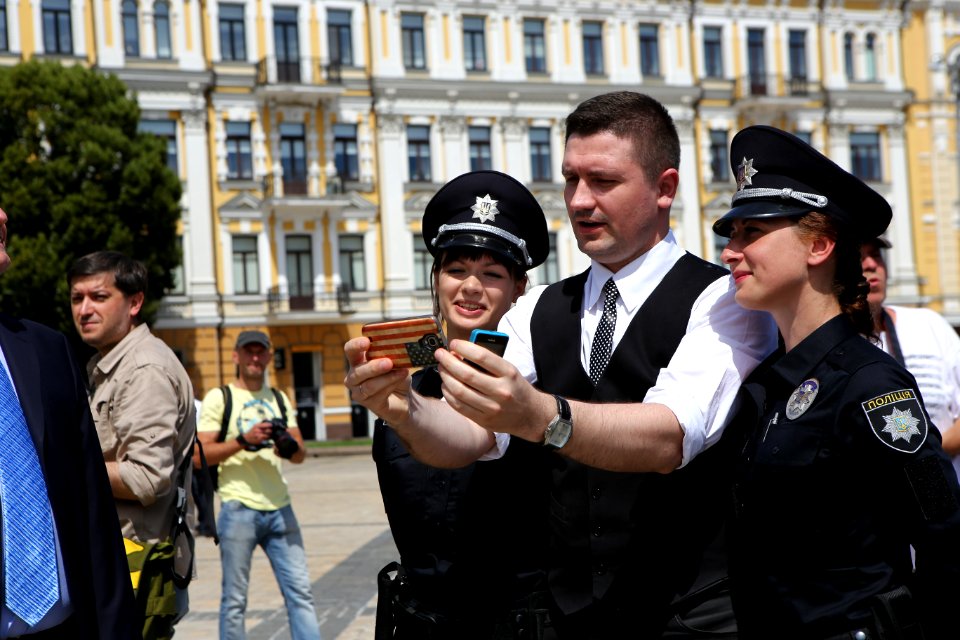 Kyiv Patrol Police Oath Ceremony, July 4, 2015 (19411000631)
