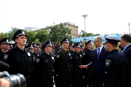 Kyiv Patrol Police Oath Ceremony, July 4, 2015 (19220665909)