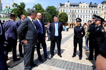 Kyiv Patrol Police Oath Ceremony, July 4, 2015 (19380778266)