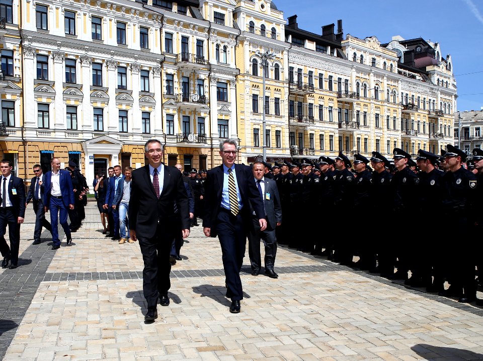 Kyiv Patrol Police Oath Ceremony, July 4, 2015 (19406846455)