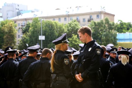 Kyiv Patrol Police Oath Ceremony, July 4, 2015 (19406855925)