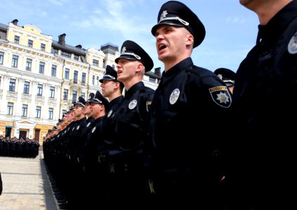 Kyiv Patrol Police Oath Ceremony, July 4, 2015 (19410996871)