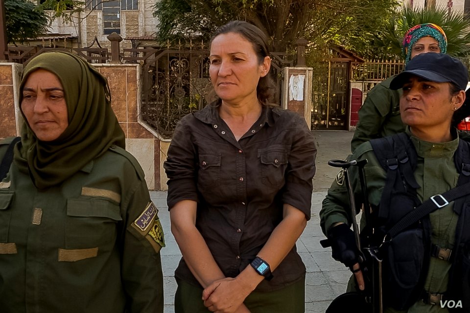 Kurdish soldier Haval Heline