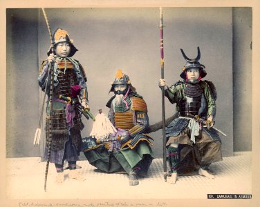 Kusakabe Kimbei - 109. Samurais In Armour