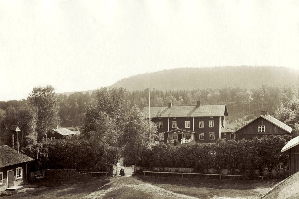 Kyrkoherdeboställe i Ekshärad socken, Älvdals härad, Värmland - Nordiska Museet - NMA.0053053