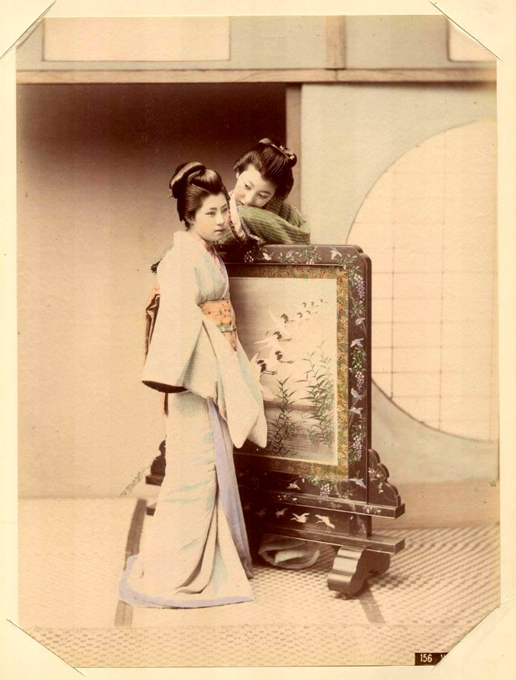 Kusakabe Kimbei - 156 Whispering