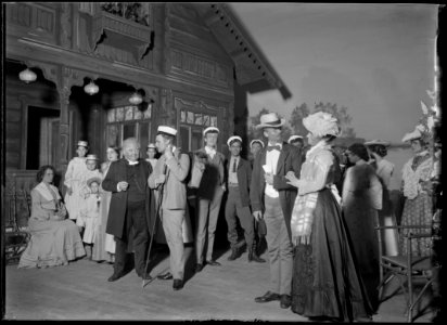 Kärlekens komedi, Svenska teatern 1904. Föreställningsbild - SMV - SvT065