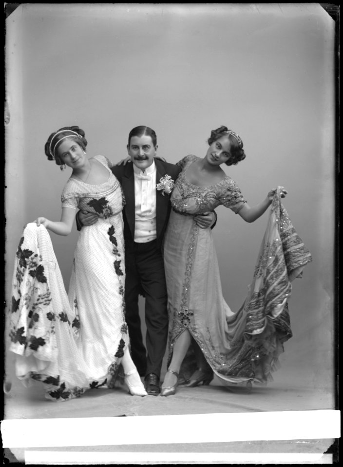 Kyska Susanna, Oscarsteatern 1911. Rollporträtt - SMV - OscT005