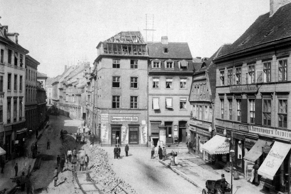 Köllnischer Fischmarkt, Berlin 1886